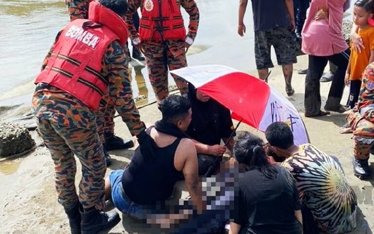 Dua budak perempuan lemas di Pantai Bagan Lalang