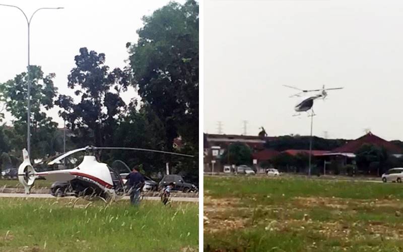 Dakwaan ‘helikopter’ hantar murid ke sekolah di Shah Alam dapat perhatian polis