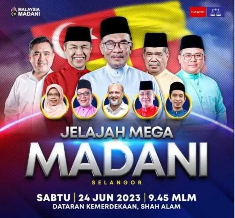 Pengerusi PH, BN tidak muncul perhimpunan mega di Selangor