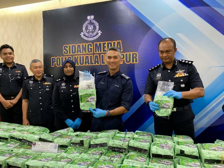 Polis tumpas sindiket dadah bernilai RM3.7 juta didalangi warga Iran