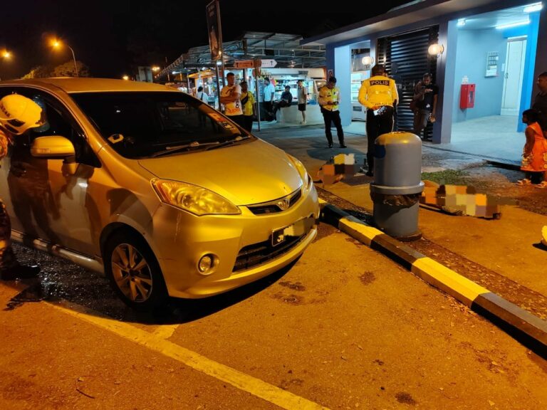 Tiga ditemui mati dalam kereta di RnR Yong Peng
