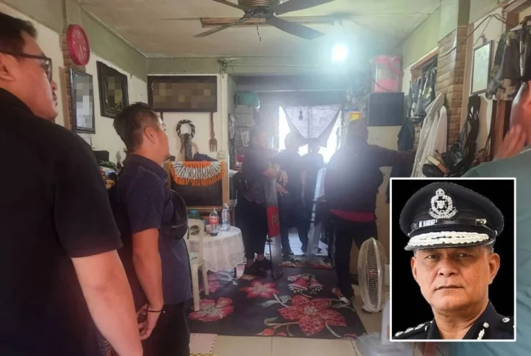 Jadikan ibu, kakak tebusan:Dua pegawai polis cedera ditetak
