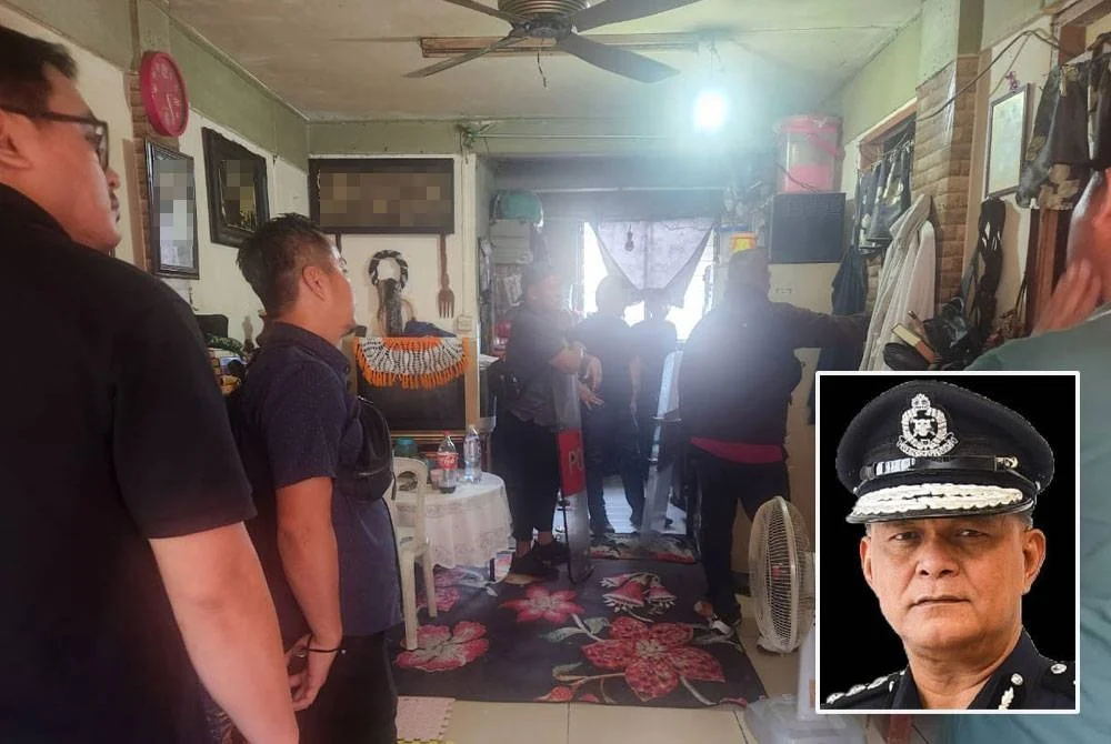Jadikan ibu, kakak tebusan:Dua pegawai polis cedera ditetak